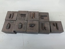 7lbs 9 Pieces EDM Carbon Graphite Electrode Cut Offs Remnants and Used Pieces