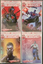 Valiant Beyond: Bloodshot #1, Lot of 4 Standard Covers, NM/Better
