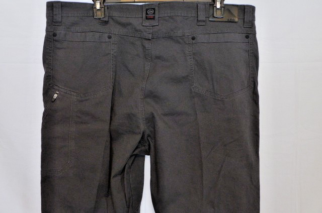 Men's Wrangler Dark Gray All Terrain Straight Leg Slim Fit Cargo Pants 44x34 NWT thumbnail 3