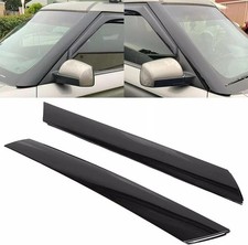 Windshield A-pillar Trim Compatible With 2010-2013 Kia Soul Exterior Molding Set Windshield A-pillar Trim Compatible With 2010-2013 Kia Soul Exterior Molding Set
