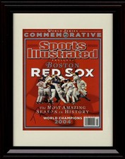 Theo Epstein Framed 8x10 Print - Boston Red Sox - 2004 Sports Illustrated