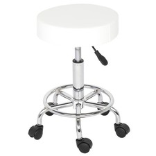 Swivel Stool Chair Adjustable Height, Heavy Duty Hydraulic Rolling Salon Stool