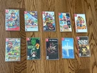 Lot/Bundle of 10 - Nintendo Switch - CIB - Mario 3D All Stars,Luigi,Bendy,Rime