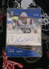 2022 Totally Certified Signatures Kyle Van Noy autograph auto 37/50 PATRIOTS 