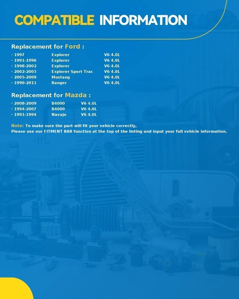 PHILTOP New Starter For Ford Mustang 2005-2009 4.0L Ranger 1990-2011 4.0L Foto 2 de 4