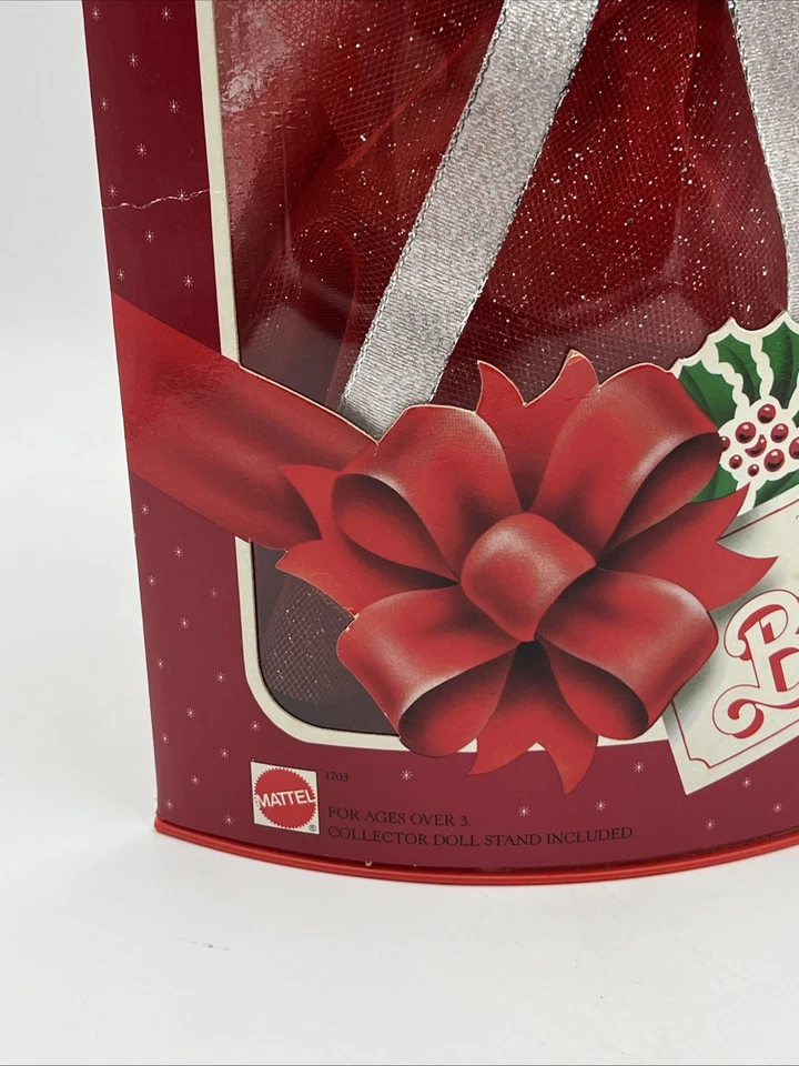 Muñeca Barbie Happy Holidays 1988 primer lanzamiento de la serie rara nueva en caja original #1703 Foto 4 de 4