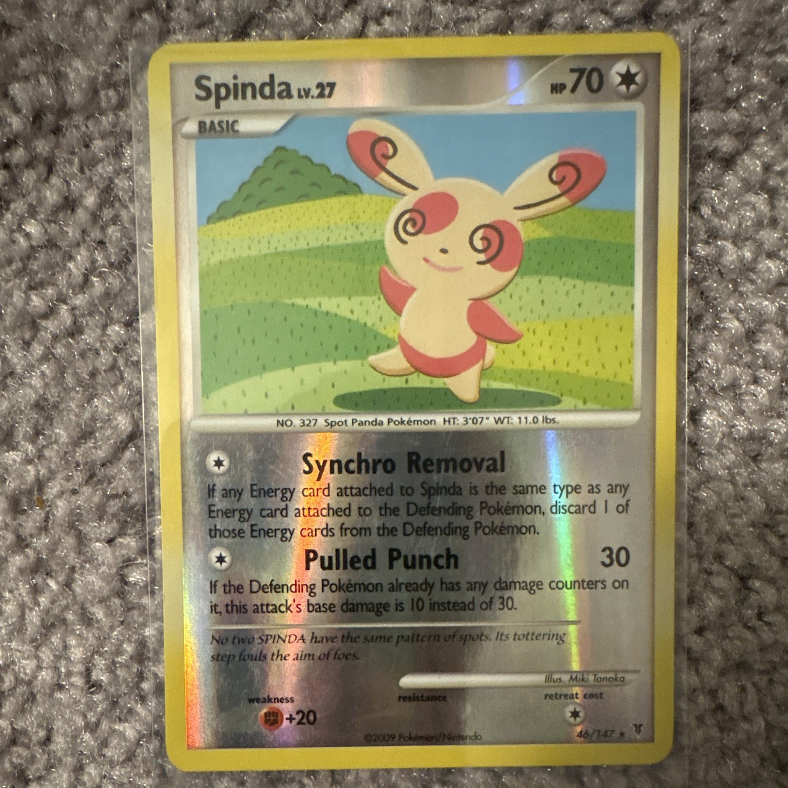 Pokémon TCG Spinda Supreme Victors 46/147 Rare Reverse Holo 70HP English