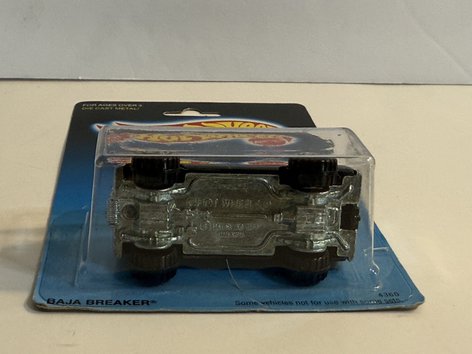 Vintage HOT WHEELS 1988 TRAILBUSTERS BLACK BAJA BREAKER VAN A-Team NISP w Case thumbnail 7