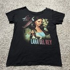 Lana Del Rey Tour Tee Lust For Life Shirt Medium Black Merch