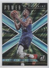2021 Panini Donruss Power in the Paint Holo Teal Laser Giannis Antetokounmpo o7m