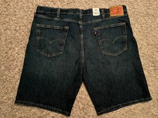 NWT Levi's 405 Jean SHORTS - Mens tag 44 MEASURED 44x10