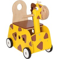 Bartl 112025 - Schiebewagen Giraffe Lauflernwagen Rutscher