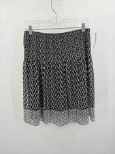 Pre-Owned Max Studio Black Size Large Pull On A Line Skirt