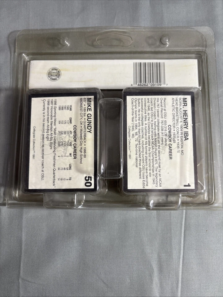 1991 Collegiate Collection Oklahoma State - Image 4 of 4