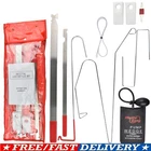 Car Universal Door Unlock Lock Out Key Lost Emergency Opening Tool + Air Pump