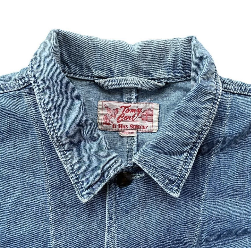 Vintage Tomy Cort Denim Chore Jacket - Image 3 of 4