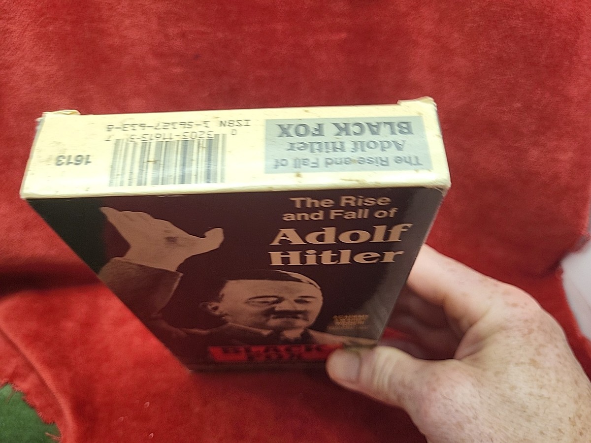 The Rise & Fall of Adolf Hitler Black Fox (VHS) 1962 Film | eBay