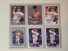 Dylan Bundy 6 Baseball Card lot Topps Chrome Rookie, Panini Prizm, Gypsy Queen