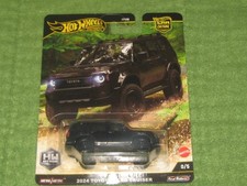 Hot Wheels Premium Car Culture Black Off Road 2024 Toyota Land Cruiser 0/5