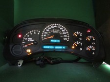 03-04 Silverado Sierra Tahoe Instrument Gauge Cluster Mileage Prog Rebuilt 1562 03-04 Silverado Sierra Tahoe Instrument Gauge Cluster Mileage Prog Rebuilt 1562