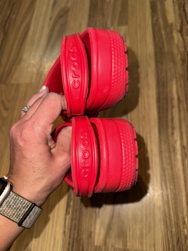 Zoccoli Crocs Ragazzo J1 Rosso - Foto 3 di 6