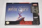 Final Fantasy Mystic Quest (Super Nintendo SNES) Complete in Box w/ Map CIB