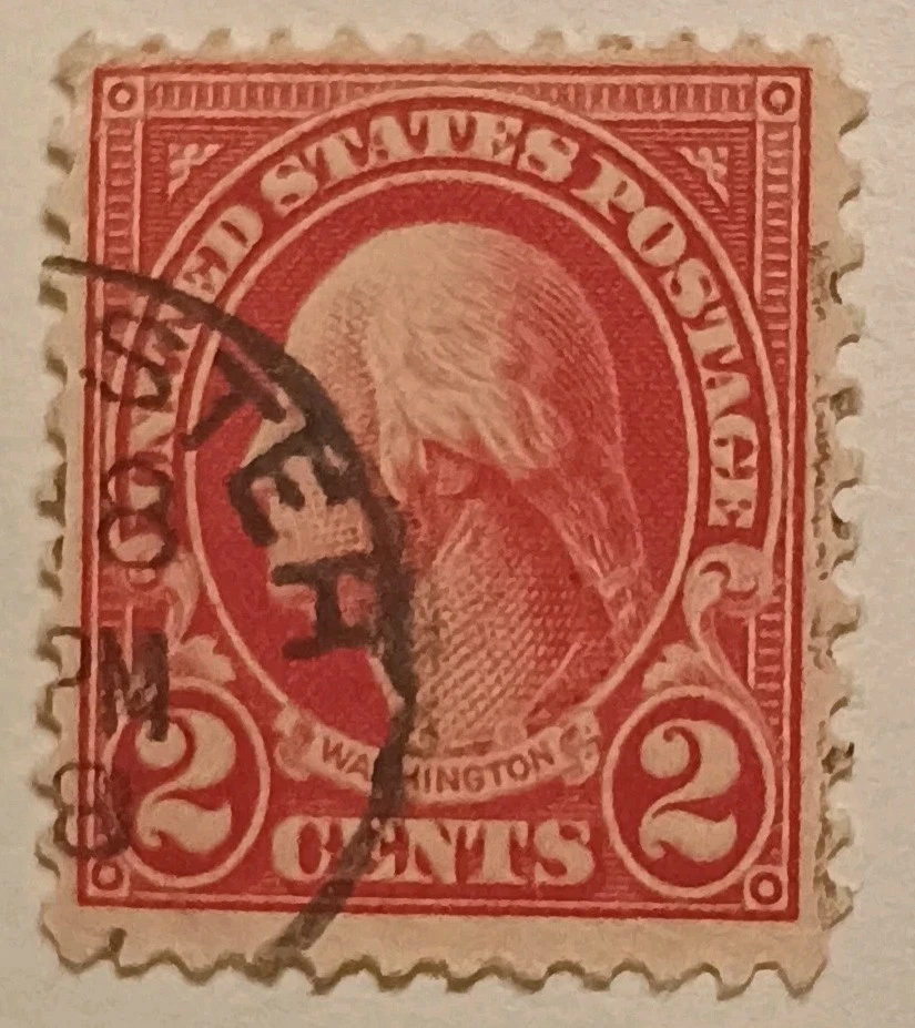 Handstamped 2 Cent Washington Used US Stamps (1901-Now) for sale