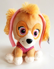 Paw Patrol Skye Spin Master by Gund 6" Plush Dog Aviator Pilot Uniform CT