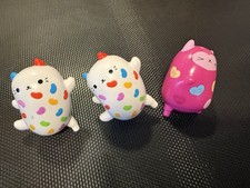 Cats Vs Pickles Mini Figures Lot of 3 Confetti Cat Pink Pickle Collectible Toy