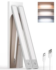 134 LED Under Cabinet Lights, 3200mAh Rechargeable Motion Sensor Light Indoor...