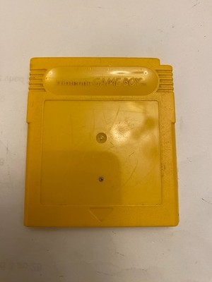 100% Authentic Pokemon Yellow Version Pikachu English  New Battery Gameboy
