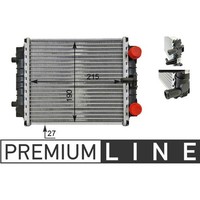KüHler Motor KüHlrippen GelöTet 297 Mm - 208 Mm Mahle FüR U.A. VW Golf
