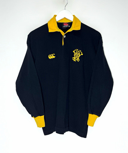 Canterbury of New Zealand Wellington Lions Long Sleeve Home Vintage Rugby Shirt