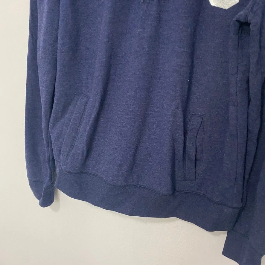 UNDERCOVER Felpa Victoria's Secret ROSA Love rosa blu quarto zip taglia media