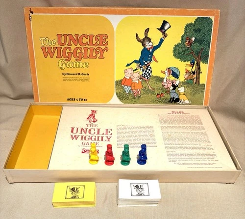 THE UNCLE WIGGILY VTG 1967 Board Game (Howard Garis) Parker Brothers Complete