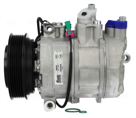 NISSENS-OE 89054 Compressor, air conditioning for AUDI,PORSCHE,SKODA,VW