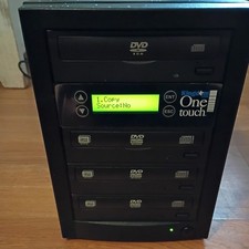 Kingdom One Touch 3 Copy DVD/CD Duplicator  Made in the USA  High-Speed