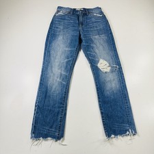 Madewell The Perfect Summer Jeans Light Wash Raw Hem Women  s Size 27