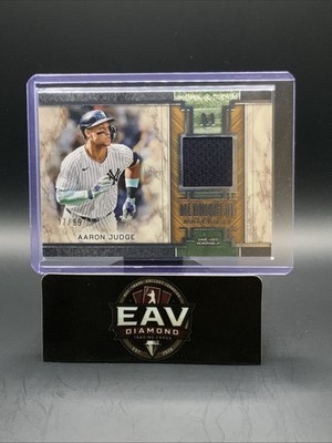 2025 Topps Museum Aaron Judge Meaningful Material Jersey #/99
