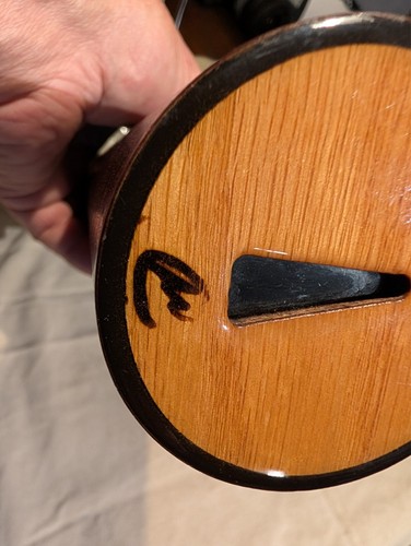 Madera firmada/hecha a mano Mark Carol Reynolds con incrustación caleidoscopio - Imagen 5 de 9