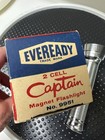 Antique Flashlight - Eveready “The Captain” W/ Orig Box.  EUC - Works  — photo 7