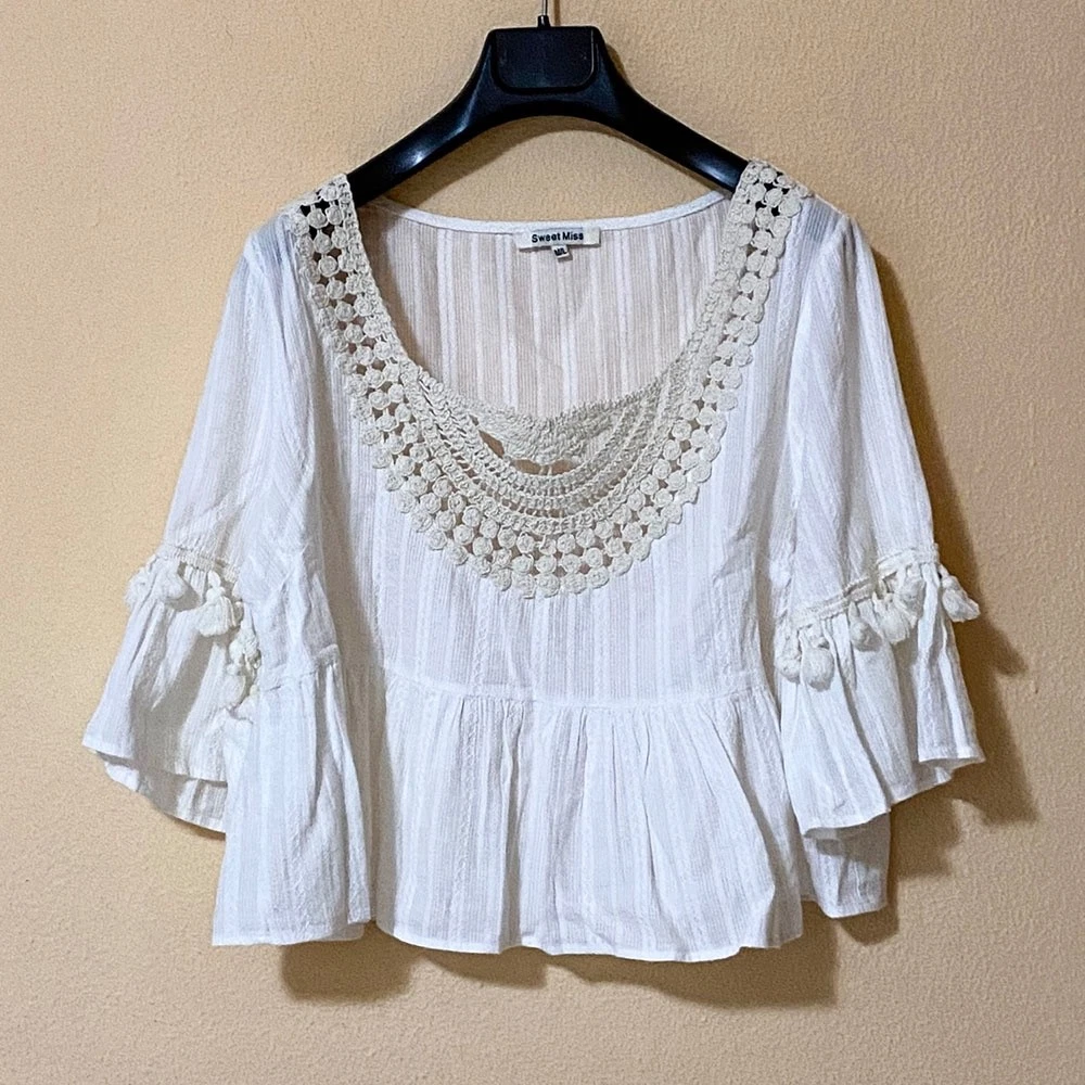 Camicia Casual Donna Autunno – Top Tunica A Maniche Lunghe Con Vita Smock, Morbida E Ampia