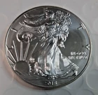 2018 American Silver Eagle 1 oz .999 Uncirculated ASE