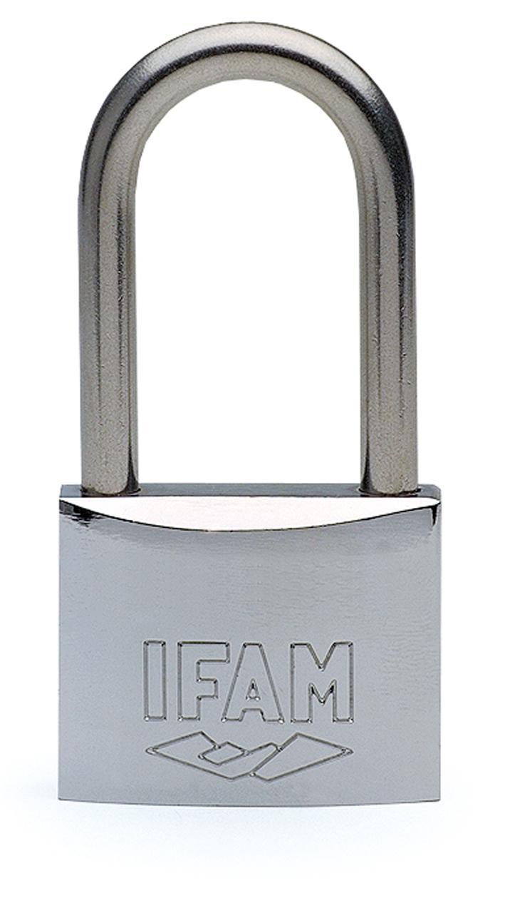 IFAM 30mm LONG SHACKLE KEYED ALIKE MARINE PADLOCKS - ONE KEY FITS ALL.
