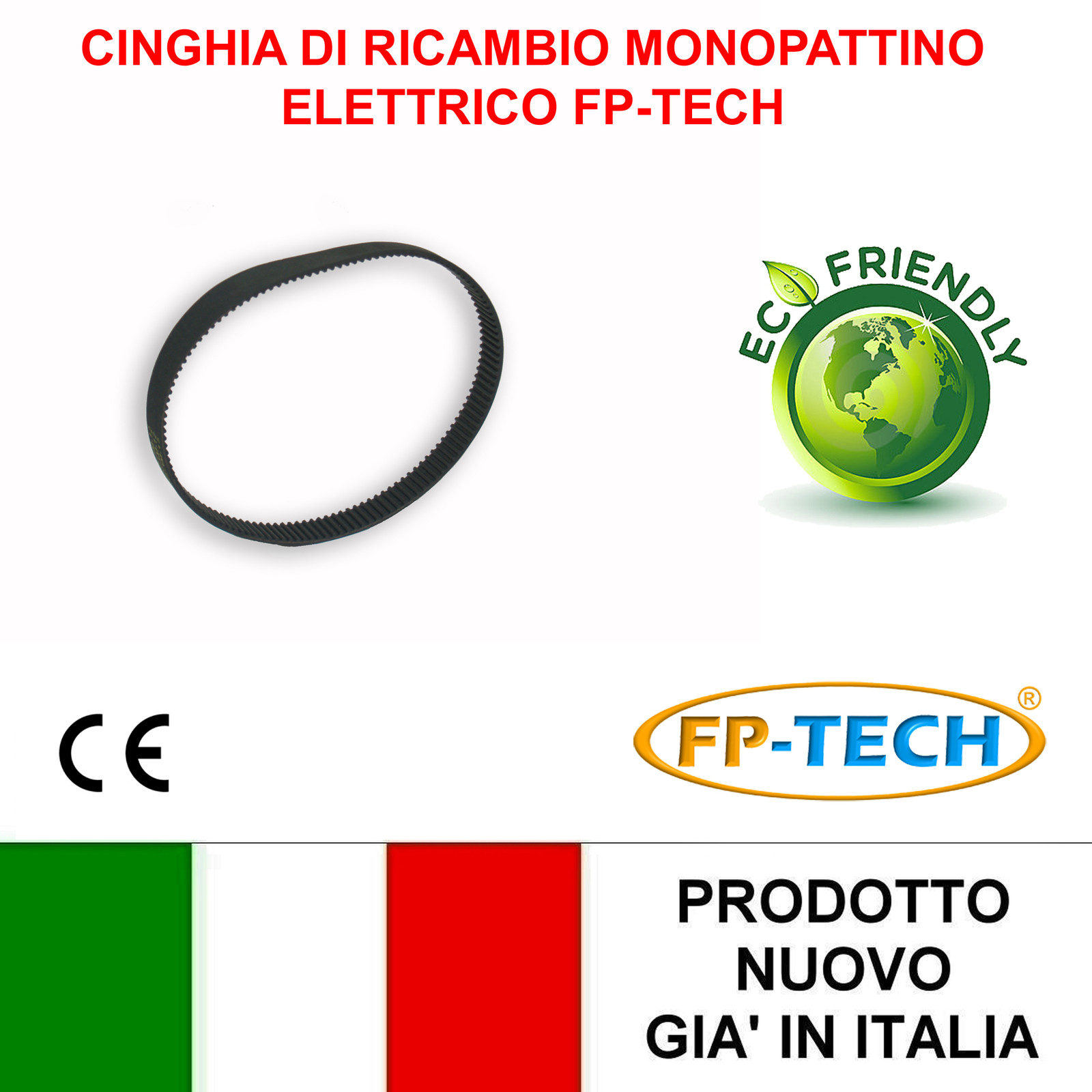 CINGHIA RICAMBIO MONOPATTINO ELETTRICO 24 V 120W E-SCOOTER BICICLETTA ELET M.384