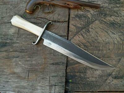 GORGEOUS CUSTOM HAND MADE  13 '' HIGH CARBON STEEL HUNTING DAGGER WITH SHEATH