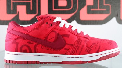 NEW Nike Dunk Low Staple Pigeon Coca Cola Reverse Land Size