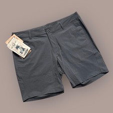 Purnell Santa Barbara Quick Dry Gray Men's Shorts Size 30 New With Tags Purnell Santa Barbara Quick Dry Gray Men's Shorts Size 30 New With Tags