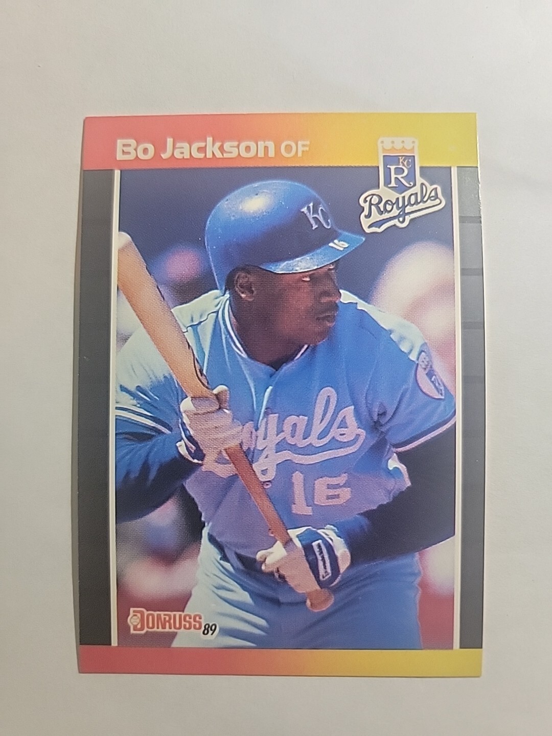 1989 Donruss #208 Bo Jackson Kansas City Royals