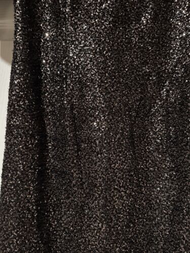 Betsy & Adam Black/Bronze Front Cutout Sequin Sheath Dress. Sz 10. NWT! - Picture 7 of 22